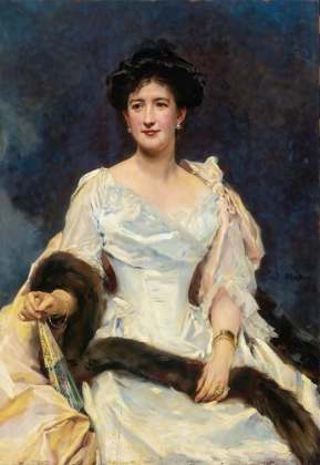 Picture of PORTRAIT OF A LADY 1888