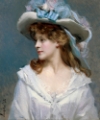 Picture of WOMAN IN WHITE CA 1880