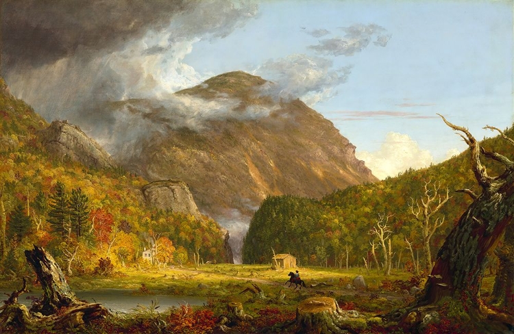 Picture of A VIEW OF THE MOUNTAIN PASS CALLED THE NOTCH OF THE WHITE MOUNTAINS, CRAWFORD NOTCH 1839