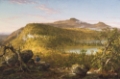 Picture of A VIEW OF THE TWO LAKES AND MOUNTAIN HOUSE, CATSKILL MOUNTAINS, MORNING