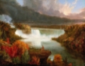 Picture of DISTANT VIEW OF NIAGARA FALLS 1830