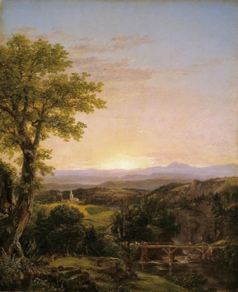 Picture of NEW ENGLAND SCENERY 1839