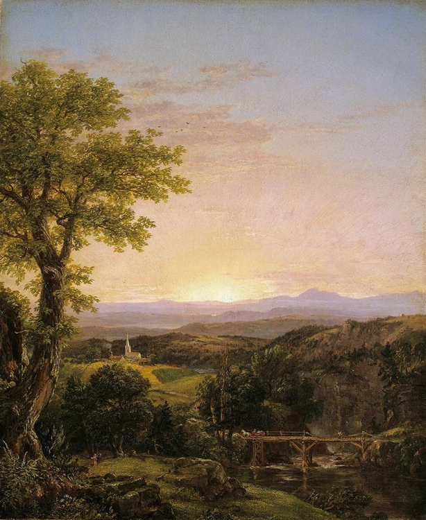 Picture of NEW ENGLAND SCENERY 1839