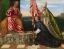 Picture of POPE ALEXANDER VI PRESENTING BISHOP JACOPO PESARO TO SAINT PETER CA 1506