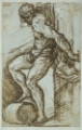 Picture of STUDY FOR ST. SEBASTIAN IN THE HIGH ALTAR OF SS. NAZARRO E CELSO, BRESCIA CA 1519