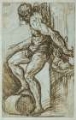 Picture of STUDY FOR ST. SEBASTIAN IN THE HIGH ALTAR OF SS. NAZARRO E CELSO, BRESCIA CA 1519
