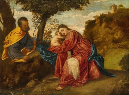 Picture of THE REST ON THE FLIGHT INTO EGYPT