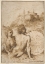 Picture of TWO SATYRS IN A LANDSCAPE CA 1505