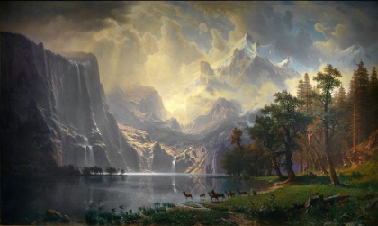 Picture of AMONG THE SIERRA NEVADA, CALIFORNIA 1868