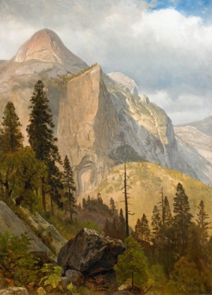 Picture of NORTH DOME, YOSEMITE VALLEY 1889