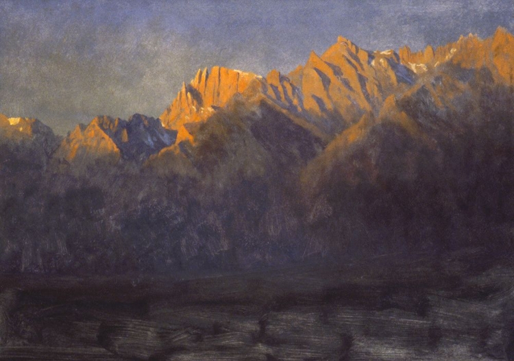 Picture of SUNRISE IN THE SIERRAS CA 1872