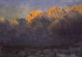 Picture of SUNRISE IN THE SIERRAS CA 1872