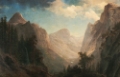 Picture of VIEW IN THE YOSEMITE VALLEY CA 1850