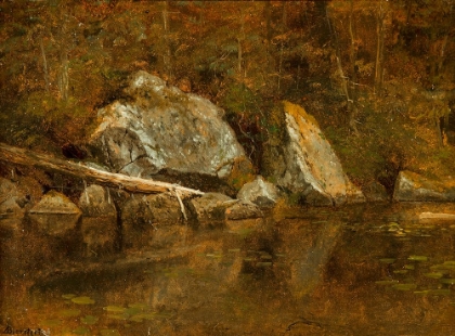 Picture of WHITE MOUNTAINS, ECHO LAKE 1869