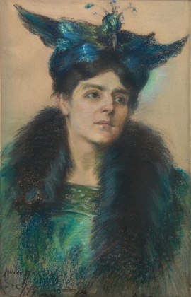 Picture of MARIANNE WITH HAT 1915