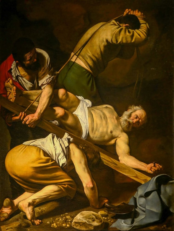 Picture of CRUCIFIXION OF ST. PETER 1600