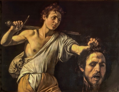 Picture of DAVID WITH THE HEAD OF GOLIATH CA 1600