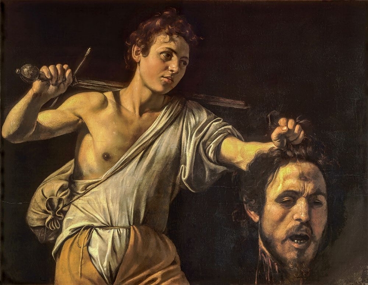 Picture of DAVID WITH THE HEAD OF GOLIATH CA 1600