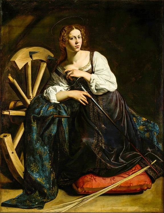 Picture of SAINT CATHERINE OF ALEXANDRIA CA 1597