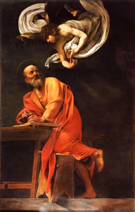 Picture of SAINT MATTHEW AND THE ANGEL CA 1602