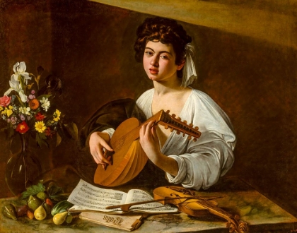 Picture of THE LUTE PLAYER CA 1595
