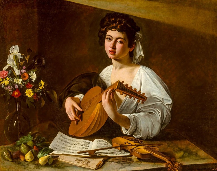Picture of THE LUTE PLAYER CA 1595