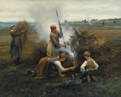 Picture of BURNING BRUSH 1884