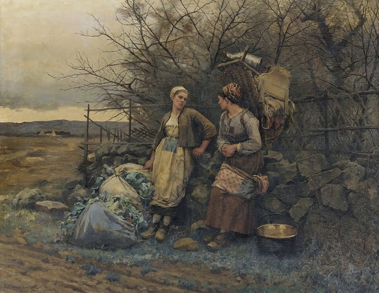 Picture of MAIDENS WAITING 1890