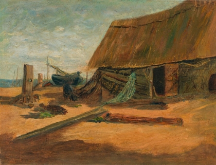 Picture of FISHING SHACKS CA 1877