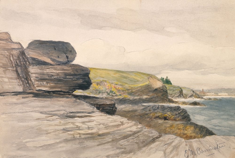 Picture of NEWPORT SCENE CA 1880