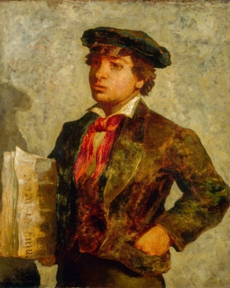 Picture of NEWSPAPER BOY 1869