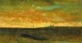 Picture of SUNSET SCENE CA 1875