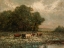 Picture of UNTITLED, LANDSCAPE WITH CATTLE GRAZING 1897