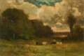 Picture of UNTITLED, LANDSCAPE WITH COWS AND TREES 1881