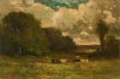 Picture of UNTITLED, LANDSCAPE WITH COWS AND TREES 1881