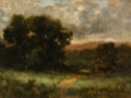 Picture of UNTITLED, LANDSCAPE WITH MEADOW AND TREES