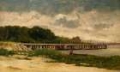 Picture of UNTITLED, LANDSCAPE WITH PIER