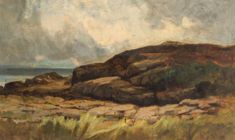 Picture of UNTITLED, LANDSCAPE WITH ROCKS 1894