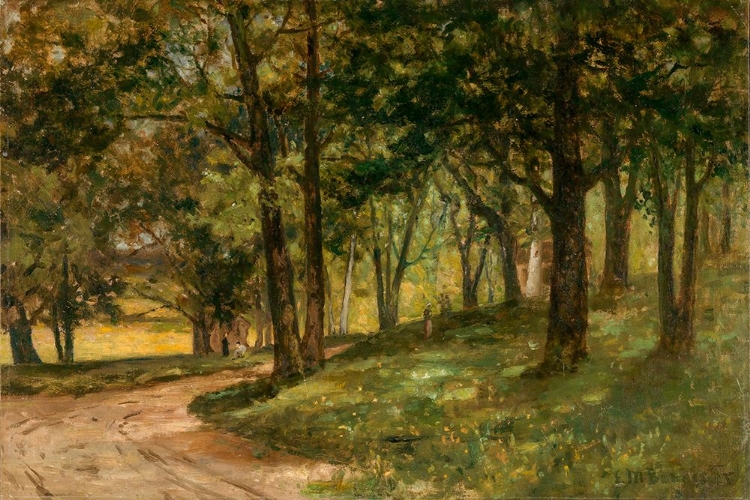 Picture of UNTITLED, LANDSCAPE WITH TREES