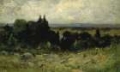 Picture of UNTITLED, LANDSCAPE FIELDS WITH ROCKS AND TREES 1893