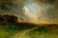 Picture of UNTITLED, LANDSCAPE, MAN ON HORSE 1884