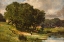 Picture of WOMAN STANDING NEAR A POND 1880