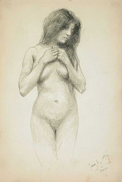 Picture of FEMALE NUDE 1897