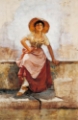 Picture of FLORENTINE FLOWER GIRL CA 1886