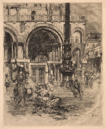 Picture of PIAZZA SAN MARCO, VENICE 1883