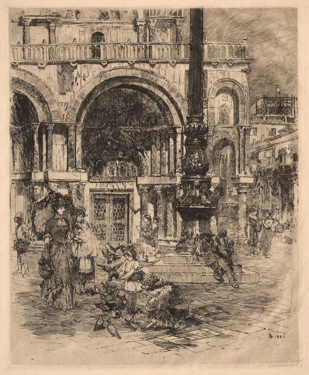 Picture of PIAZZA SAN MARCO, VENICE 1883