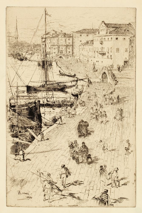 Picture of RIVA DEGLI SCHIAVONI II 1880