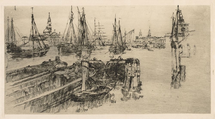 Picture of SHIPPING, ON THE GUIDECCA 1883