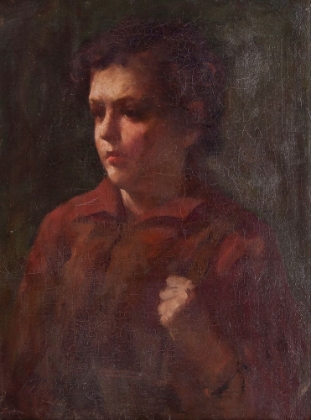 Picture of STUDY OF A SCHOOL BOY CA 1895
