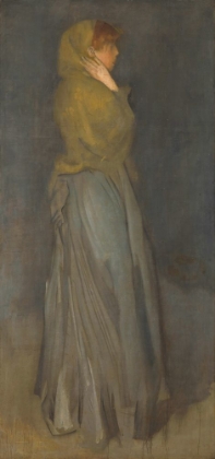 Picture of ARRANGEMENT IN YELLOW AND GRAY, EFFIE DEANS CA 1876